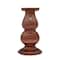 Brown Glass Pillar Candle Holder by Ashland®